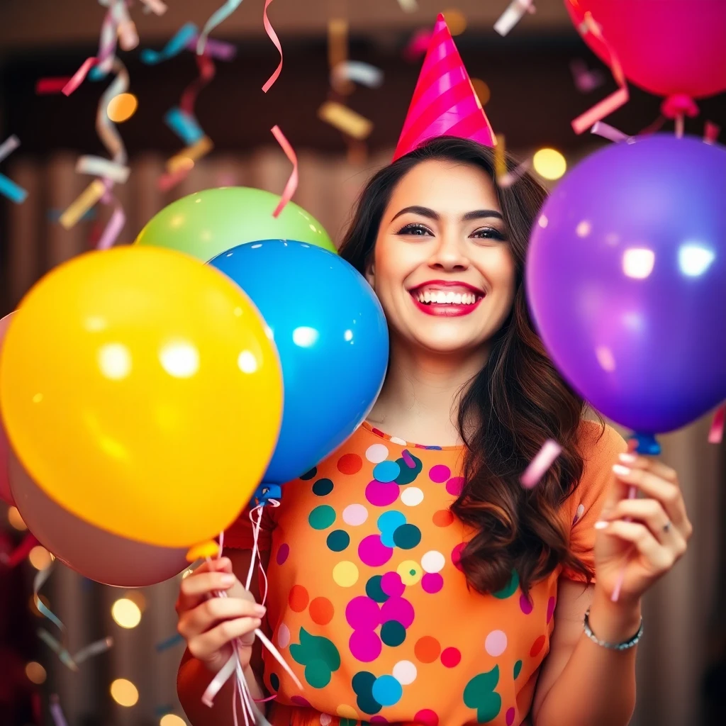 Birthday AI photo example