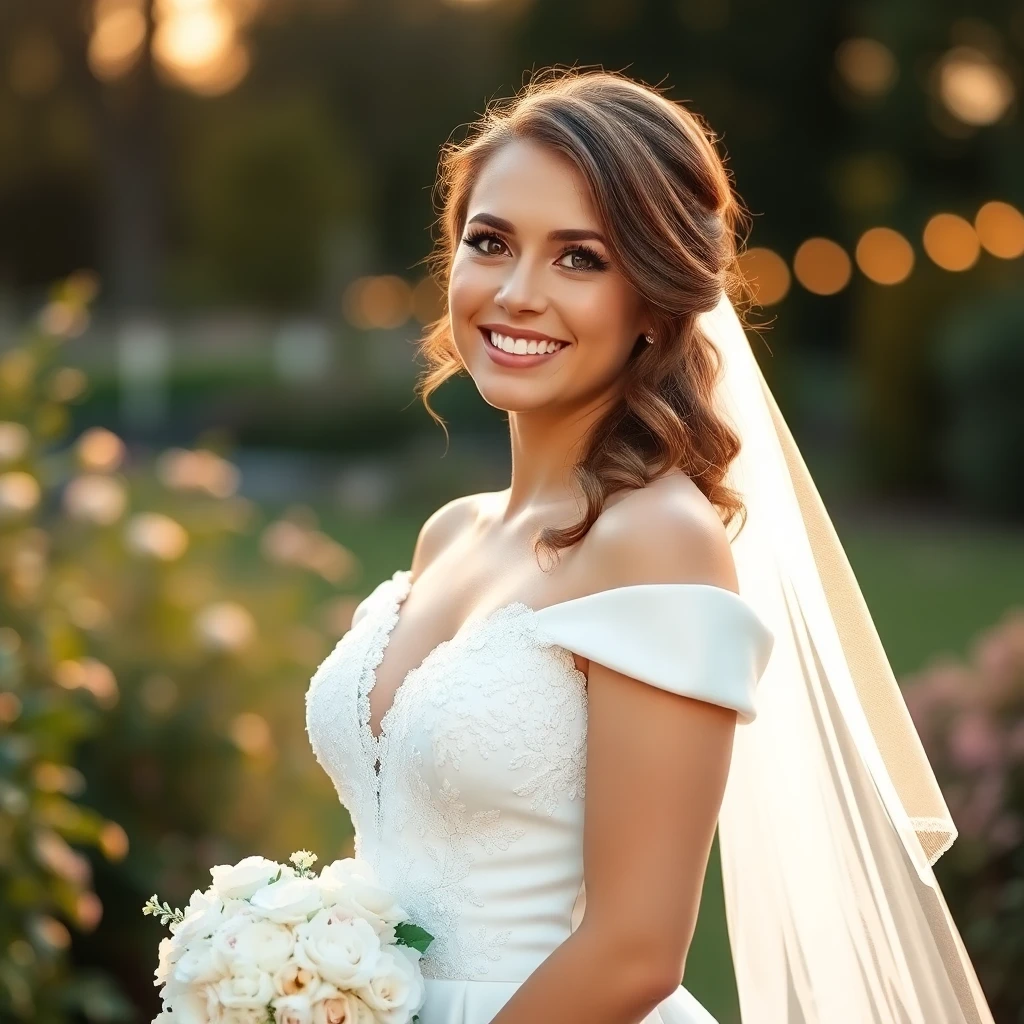 Wedding AI photo example